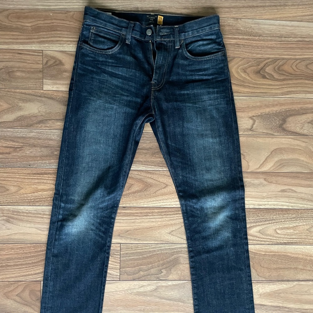 J. Crew 770 Straight-Fit Kaihara Jeans Japanese Fabric Size 29x32